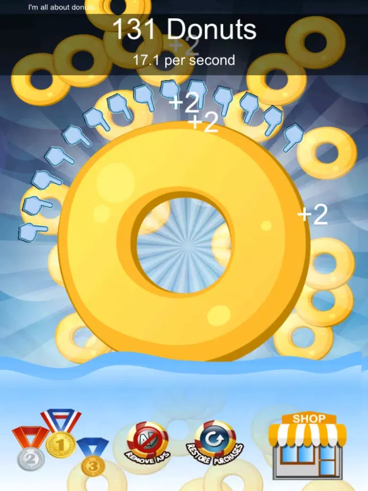 Donut Clickers: Pop Cake Donuts iPad  স্ক্রিনশট