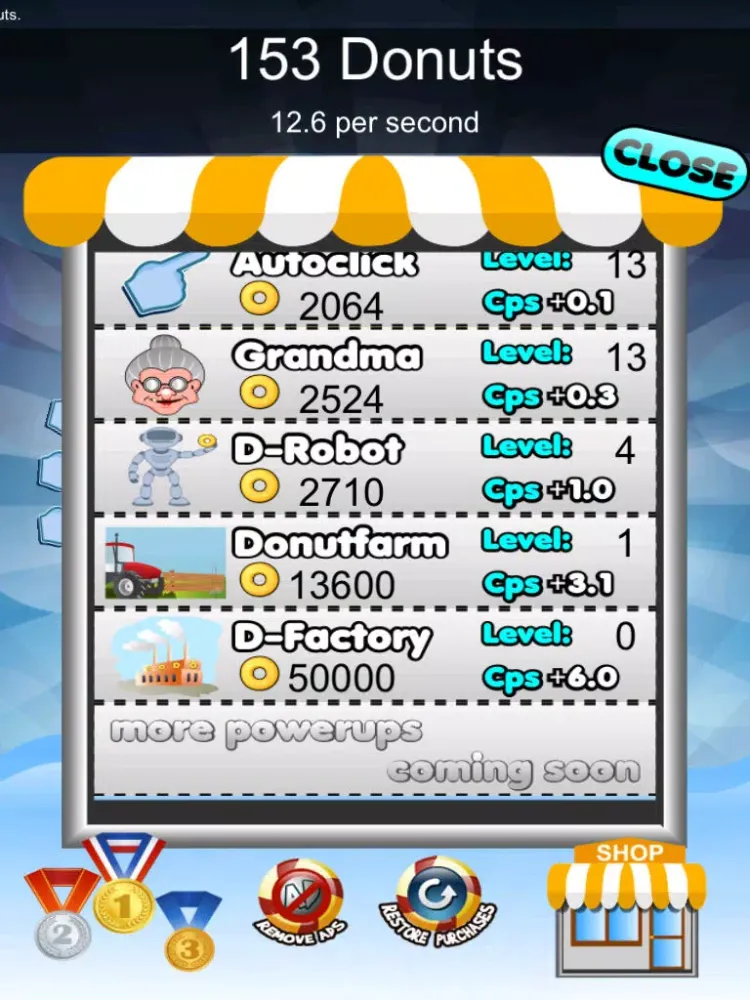 Donut Clickers: Pop Cake Donuts iPad  স্ক্রিনশট