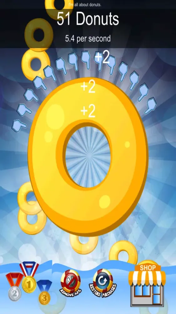 Donut Clickers: Pop Cake Donuts স্ক্রিনশট
