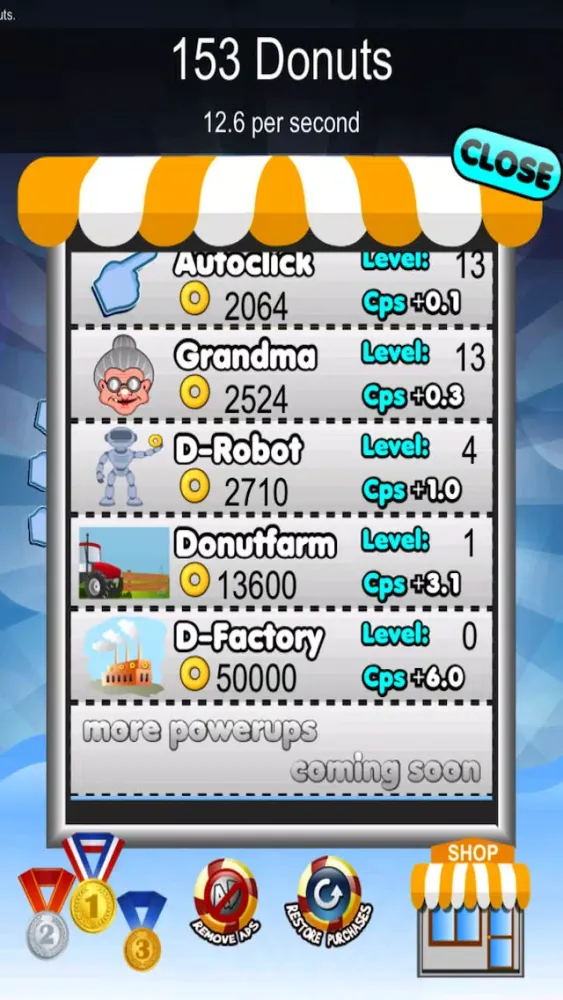 Donut Clickers: Pop Cake Donuts স্ক্রিনশট