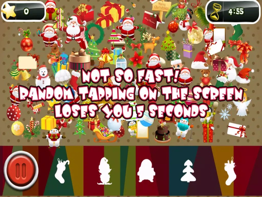 Hidden Objects : White Christmas iPad  스크린샷