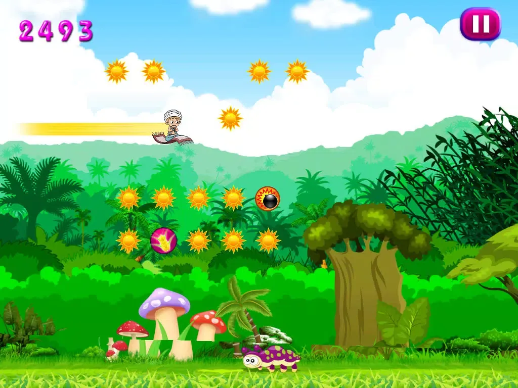 Ảnh chụp màn hình của Aladdin's Magic Carpet Ride iPad 