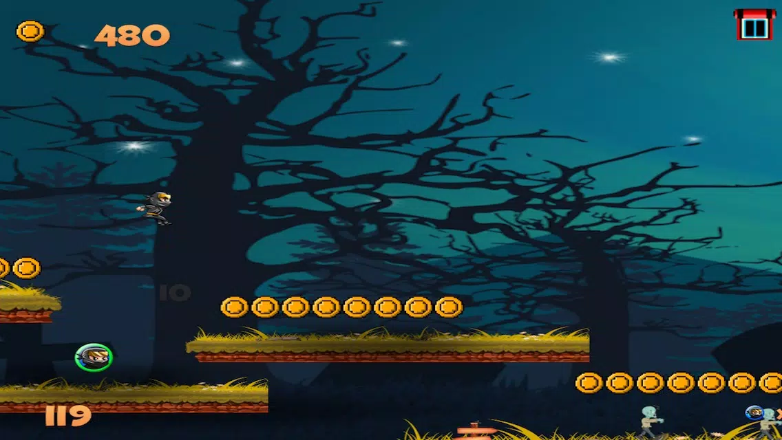 Ninjas Vs Zombies Great Little Ninja War سکرین شاٹس