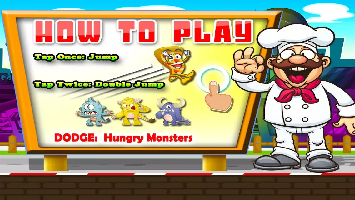 Capturas de pantalla de Baby Slice&apos;s Rescue Crazy Pizza Chef & Streetfood Monsters escape (not a pizza maker)