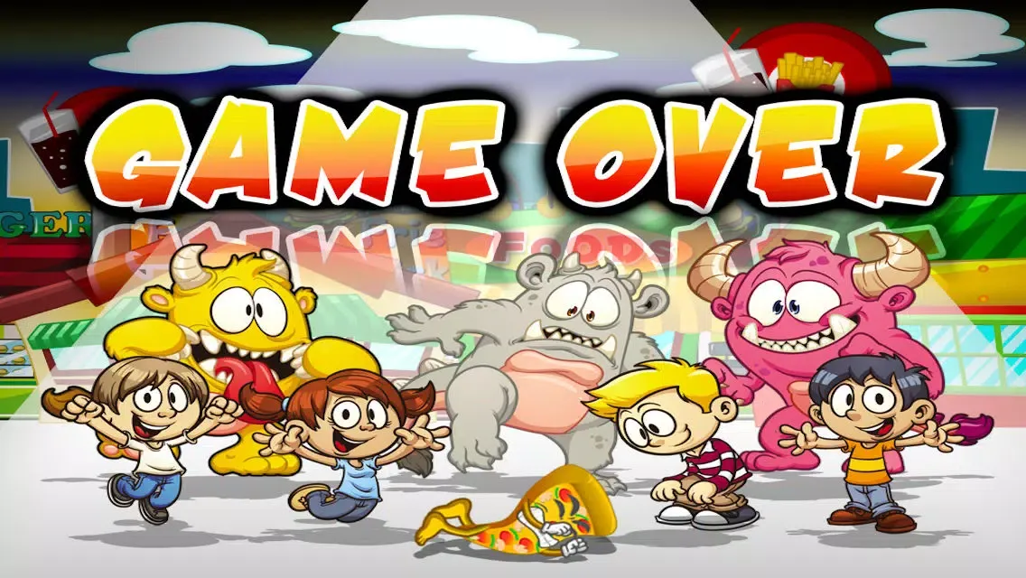Capturas de pantalla de Baby Slice&apos;s Rescue Crazy Pizza Chef & Streetfood Monsters escape (not a pizza maker)