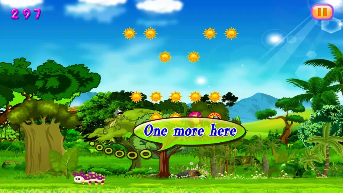 Tangkapan layar Turbo Turtle : Sky Dash of the Fast Running Indy Racer