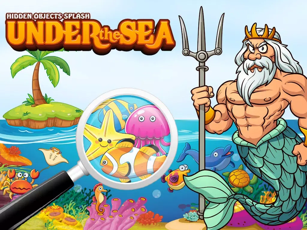 Hidden Objects Splash : Under the Sea iPad  Ekran Görüntüleri