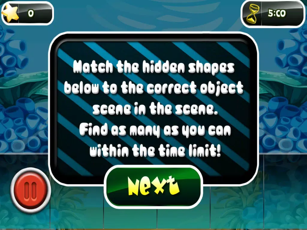 Hidden Objects Splash : Under the Sea iPad  Ekran Görüntüleri