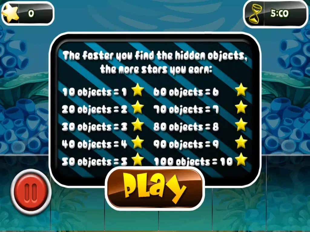 Hidden Objects Splash : Under the Sea iPad  Ekran Görüntüleri