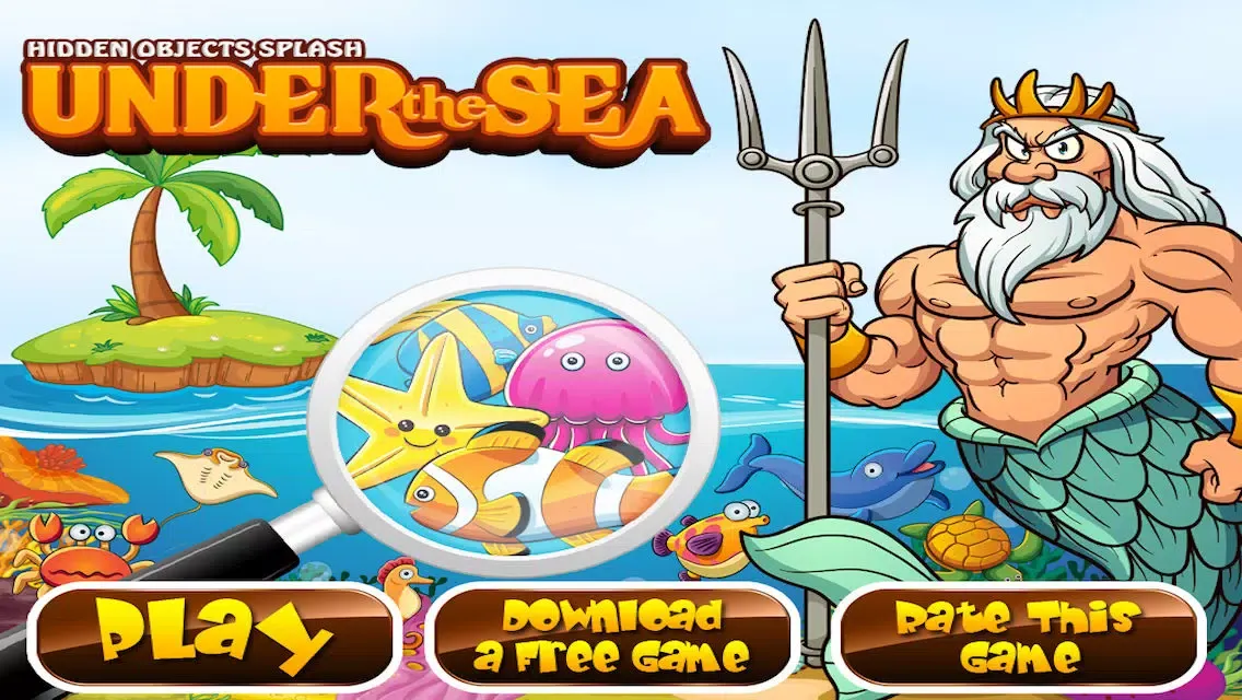 Hidden Objects Splash : Under the Sea Ekran Görüntüleri