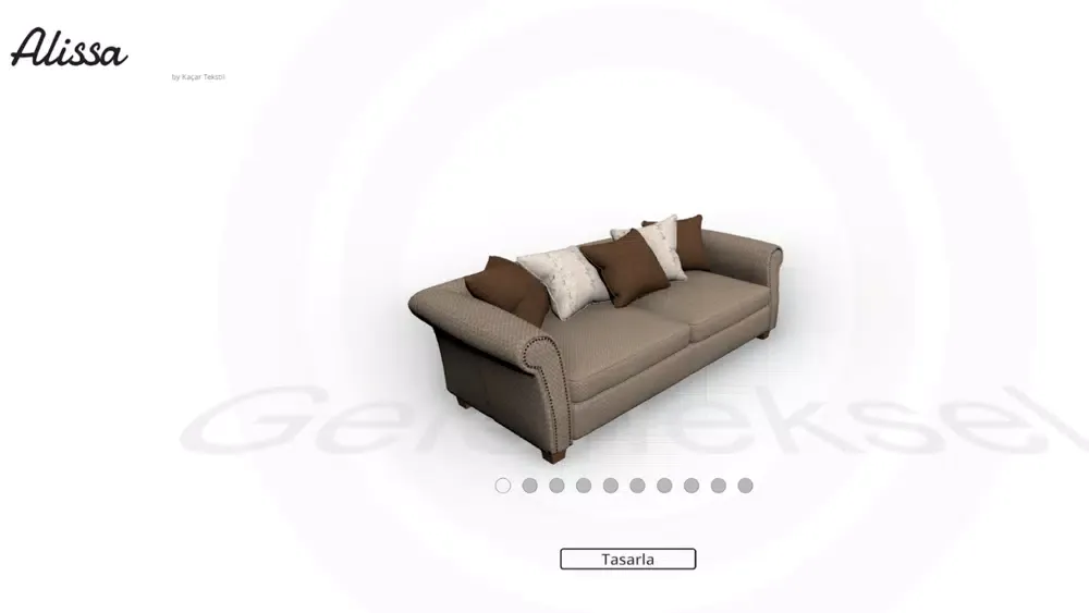 Tangkapan layar Kaçar Tekstil