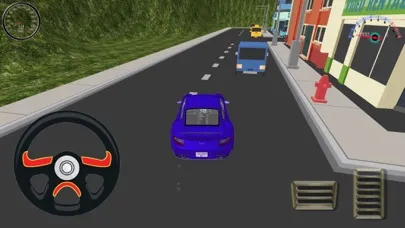 Captures d'écran de Cardboard City Sport Car Drive