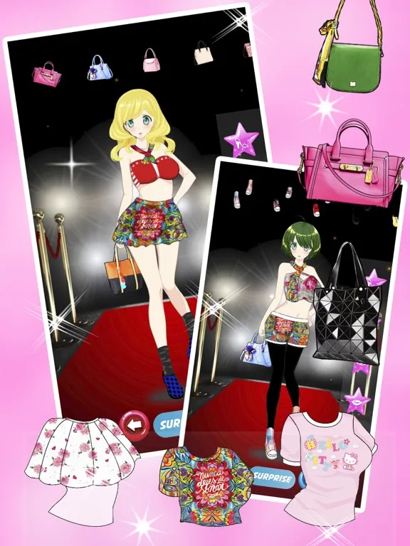 Ảnh chụp màn hình của Anime Dress Up Japanese Style iPad 