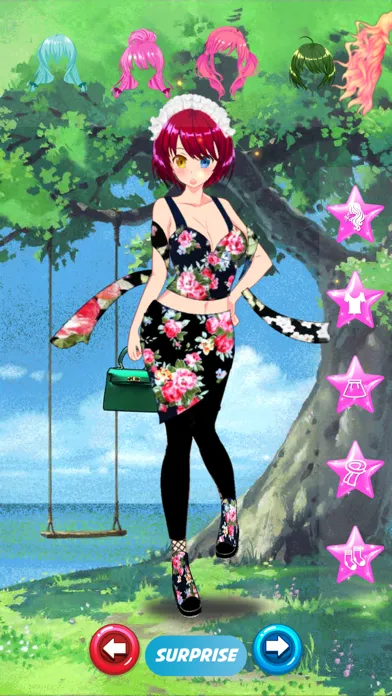 Ảnh chụp màn hình của Anime Dress Up Japanese Style