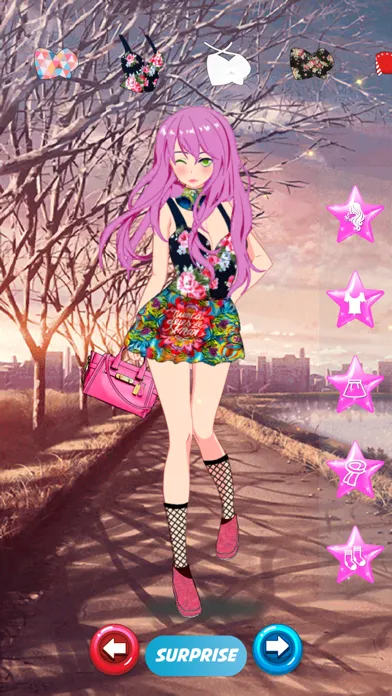 Ảnh chụp màn hình của Anime Dress Up Japanese Style