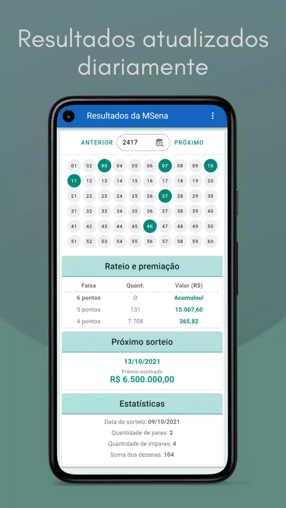 Loterias Mais Fácil Screenshots