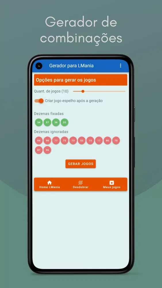 Loterias Mais Fácil Screenshots