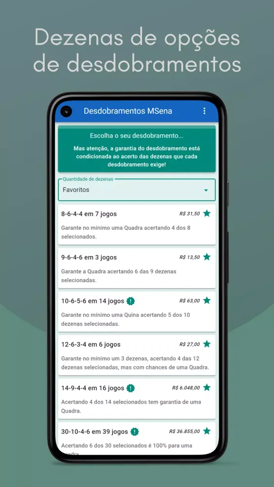 Loterias Mais Fácil Screenshots