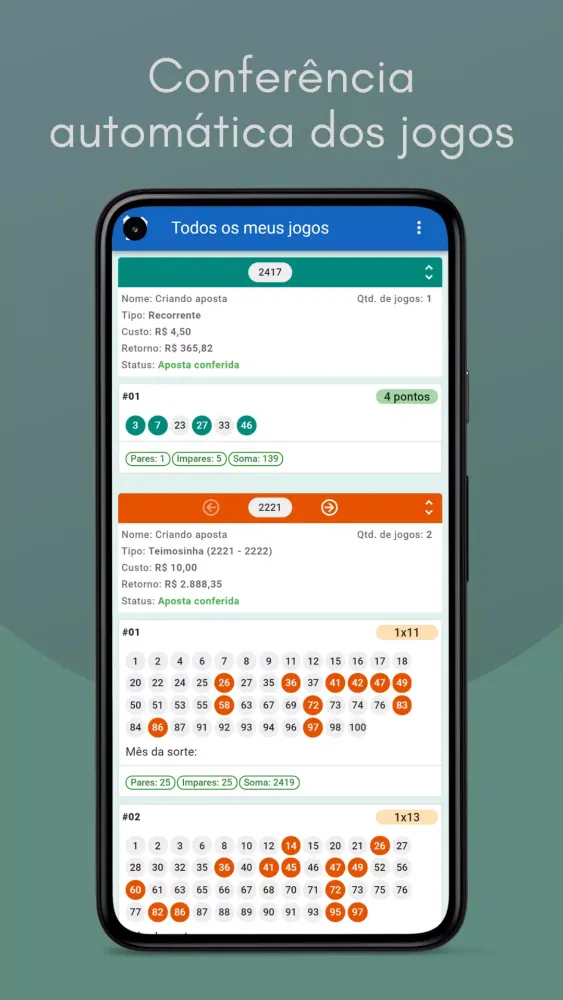 Loterias Mais Fácil Screenshots