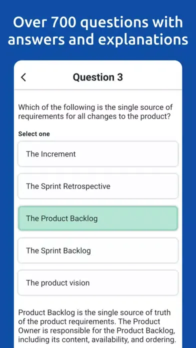 Scrum Master – Exam, Test Prep Screenshots