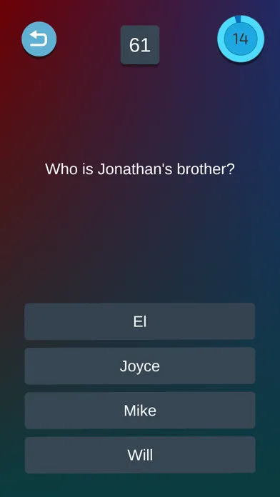 Tangkapan layar Stranger Quiz
