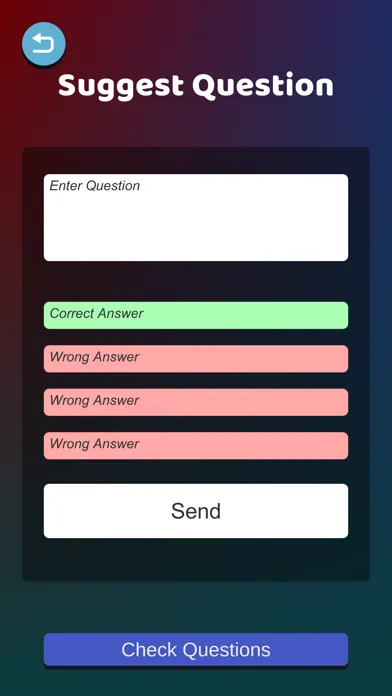 Tangkapan layar Stranger Quiz