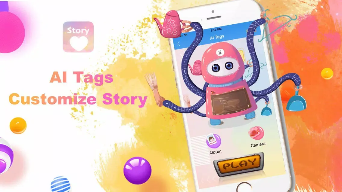Capturas de tela do Get Likes'Story Tags for Photo