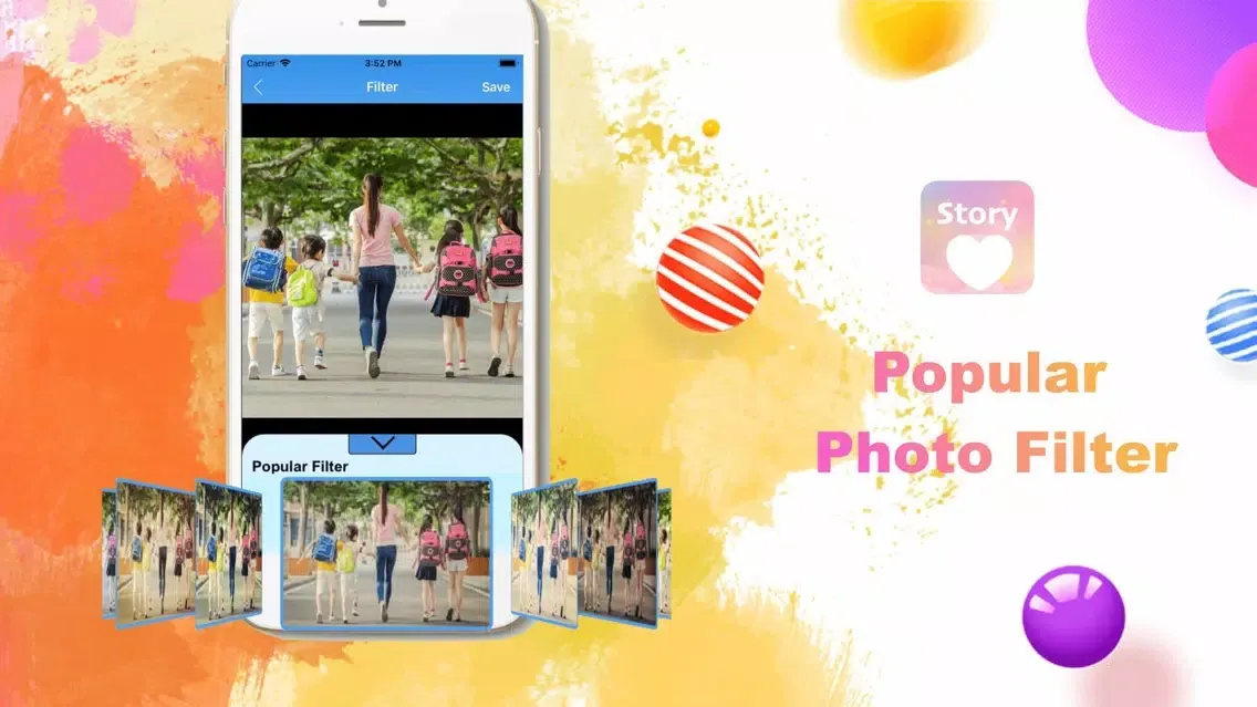 Capturas de tela do Get Likes'Story Tags for Photo