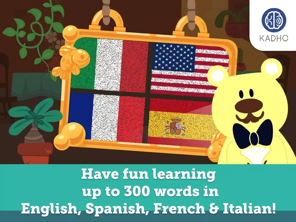 Capturas de pantalla de Mochu's Kitchen-Learn English, Spanish, French and Italian iPad 