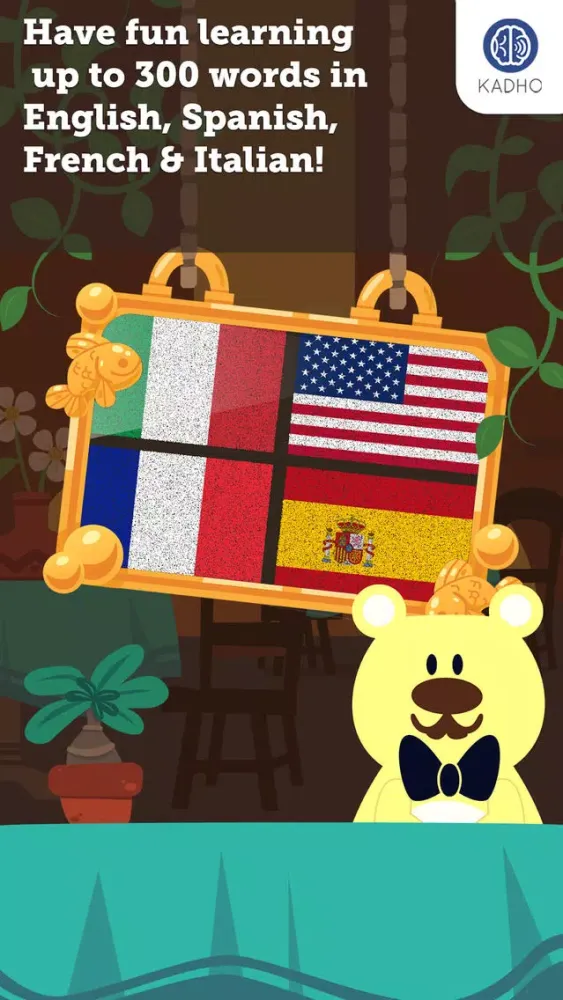 Capturas de pantalla de Mochu's Kitchen-Learn English, Spanish, French and Italian