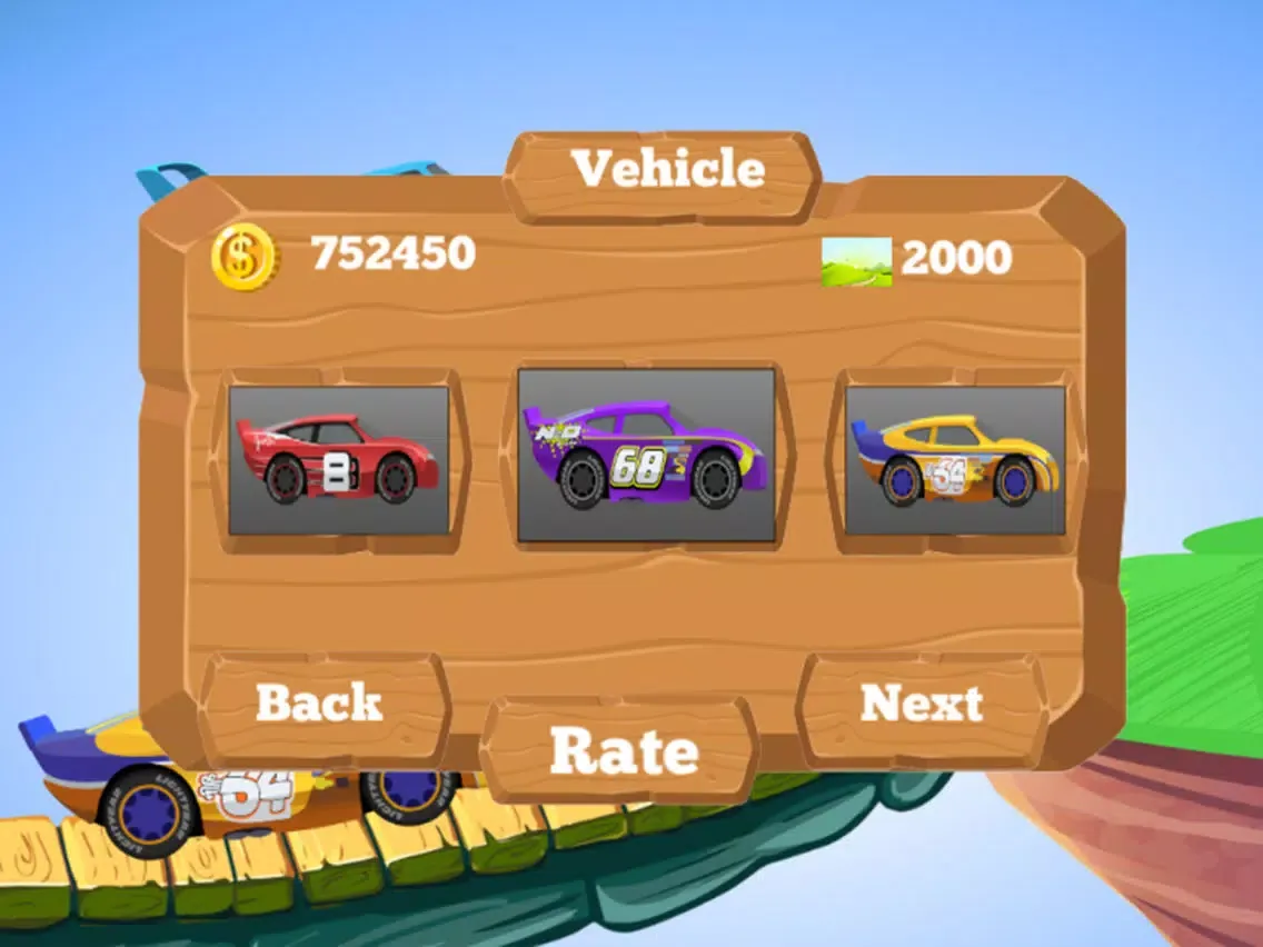 Lightning Cars Race iPad  Screenshots