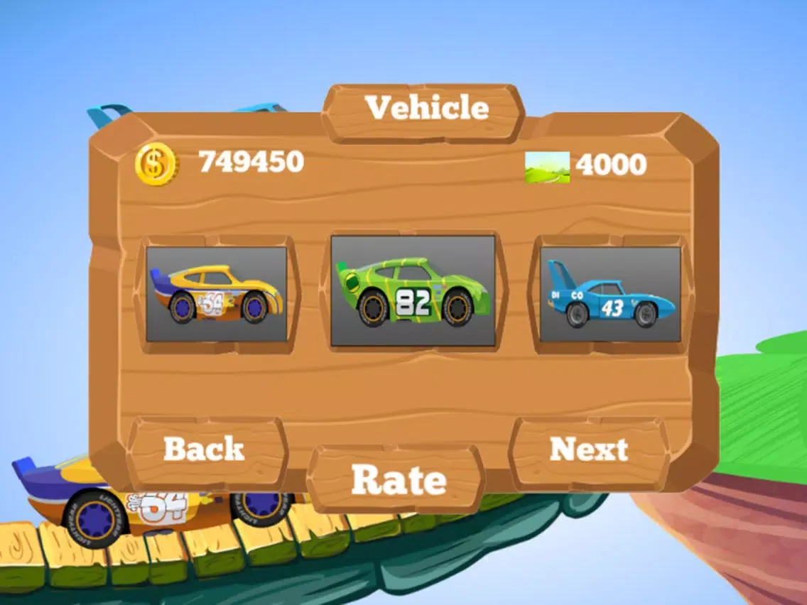 Lightning Cars Race iPad  Screenshots