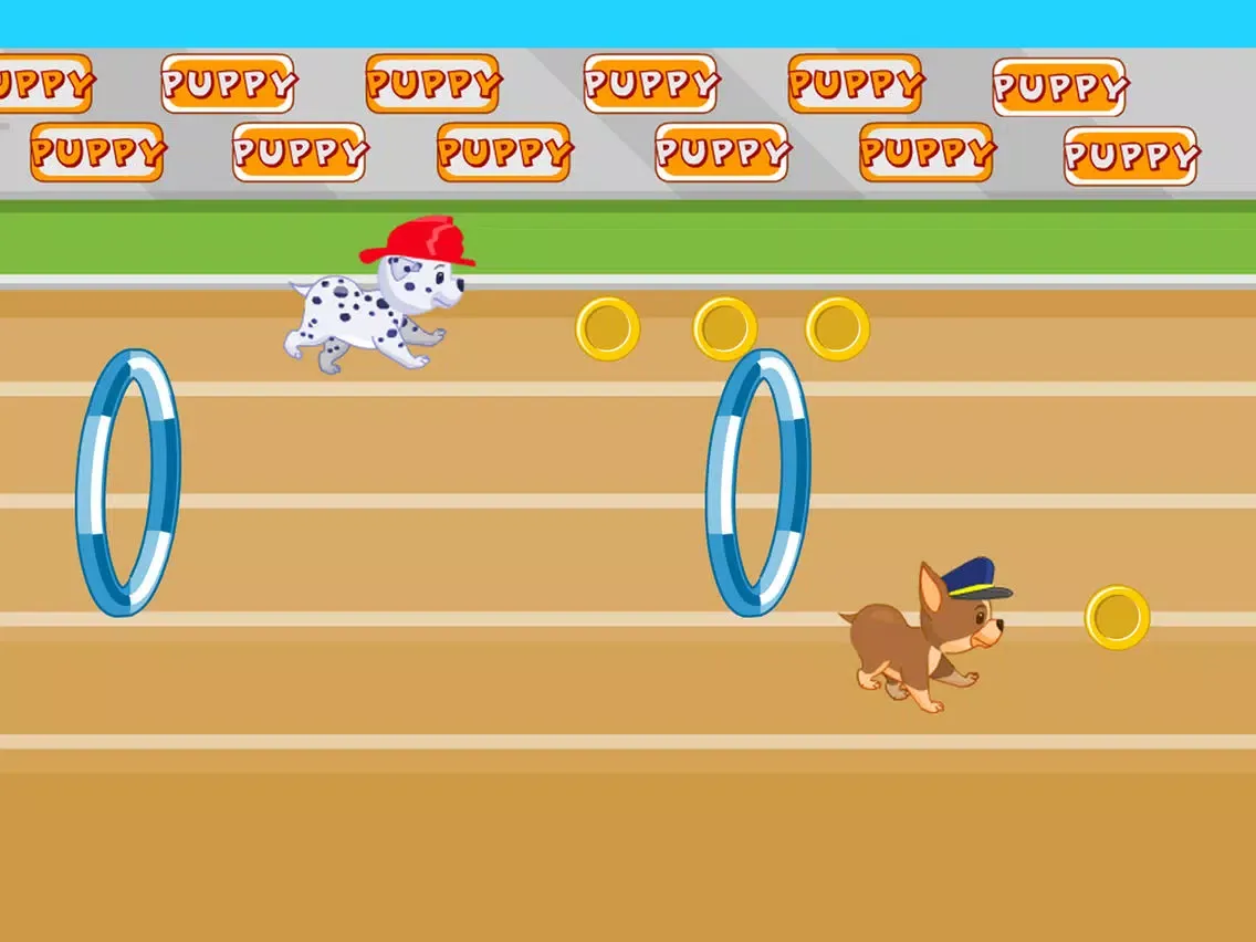 Paw Little Pups Race iPad  Screenshots