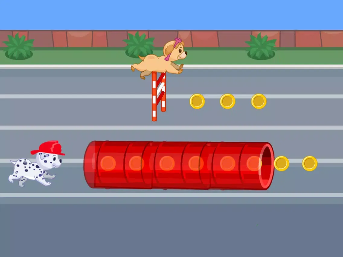 Paw Little Pups Race iPad  Screenshots