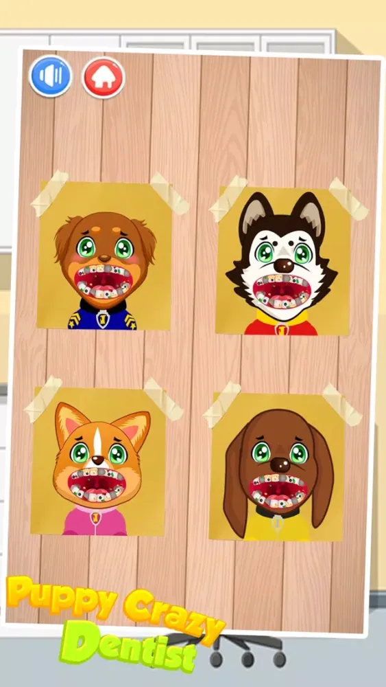 Ảnh chụp màn hình của Puppy Crazy Dentist