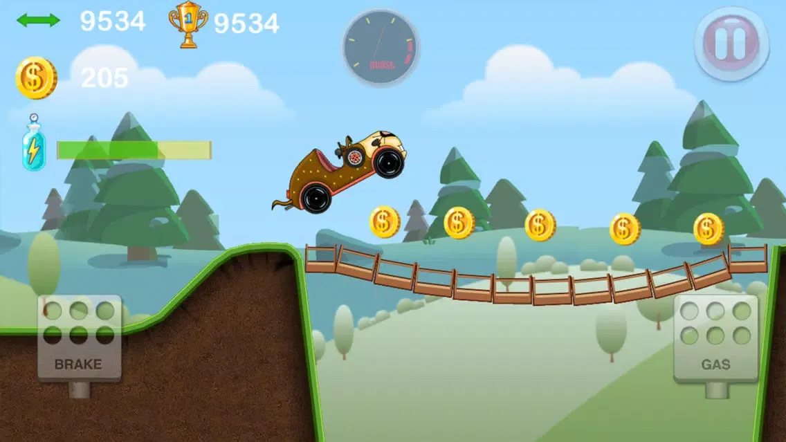 Capturas de tela do Tom Cars Race - Mountain Climb