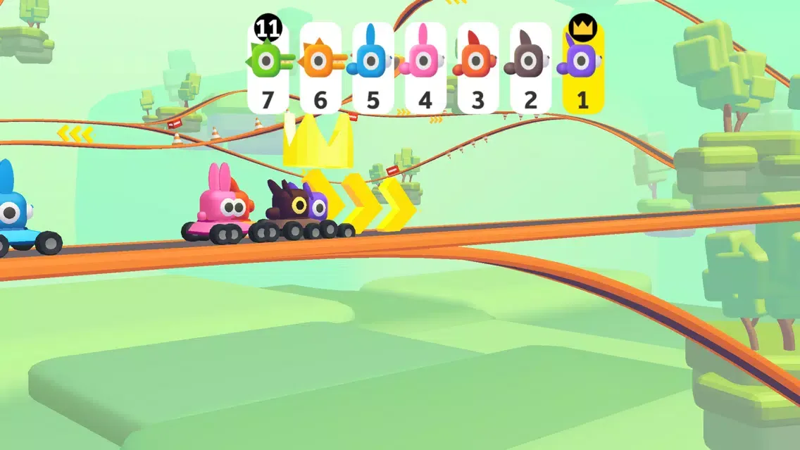 Capturas de tela do Flippy Kart!
