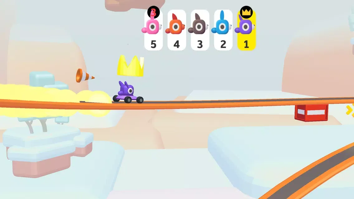 Capturas de tela do Flippy Kart!