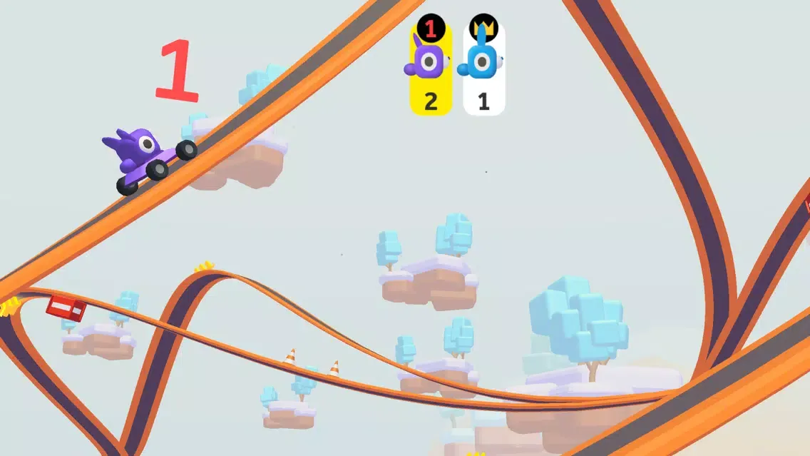 Capturas de tela do Flippy Kart!