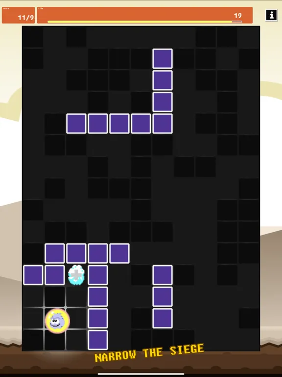 Capturas de tela do Narrow the Siege iPad 