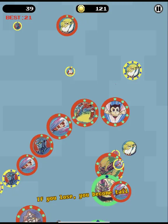 Ảnh chụp màn hình của Captain Card iPad 