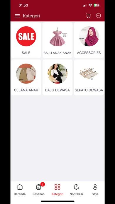 Ảnh chụp màn hình của Kaelyn Boutique App