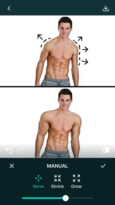 Face & Body Photo editor Lite Screenshots