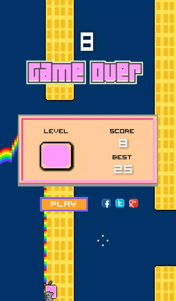 Flappy Nyan Adventure Screenshots