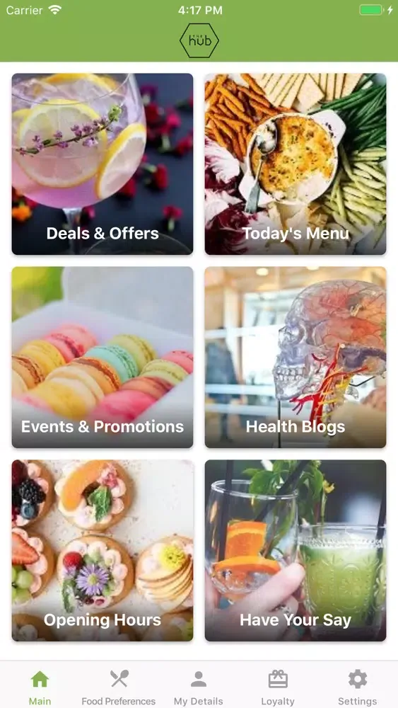 The Hub Café سکرین شاٹس