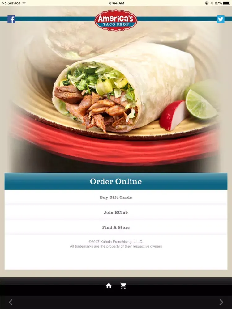 تصاویر America's Taco Shop iPad 