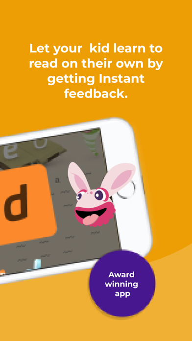 Capturas de tela do Kahoot! Learn to Read by Poio