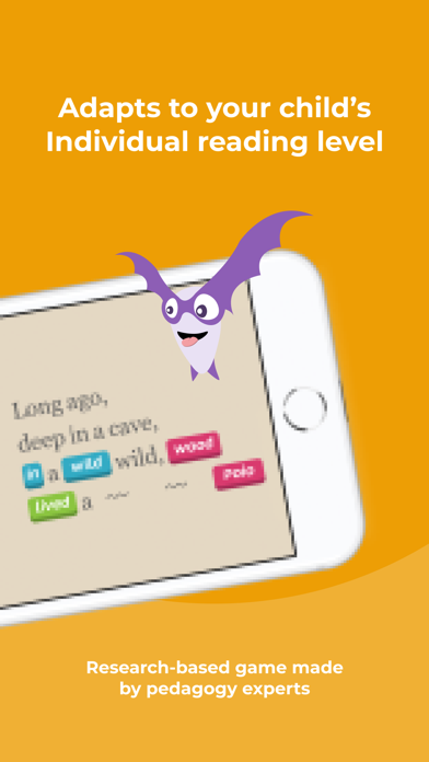 Capturas de tela do Kahoot! Learn to Read by Poio