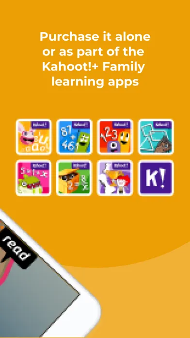 ภาพหน้าจอของ Kahoot! Learn to Read by Poio