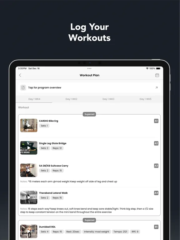 ภาพหน้าจอของ Be Elite Coaching iPad 